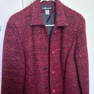 Sag Harbor Women's Burgundy Jacket